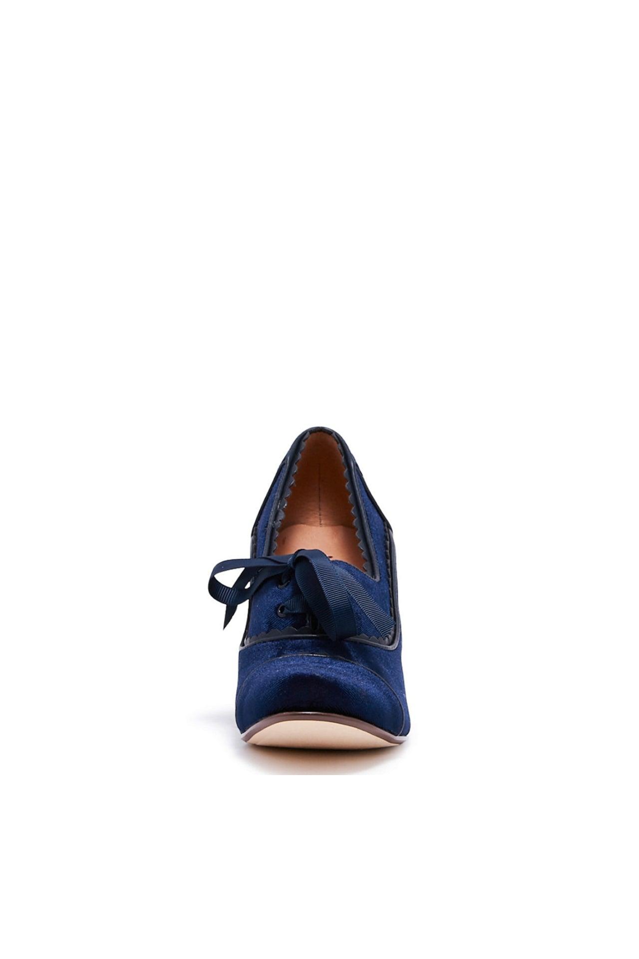 Madison Velvet Retro Heels Product Image