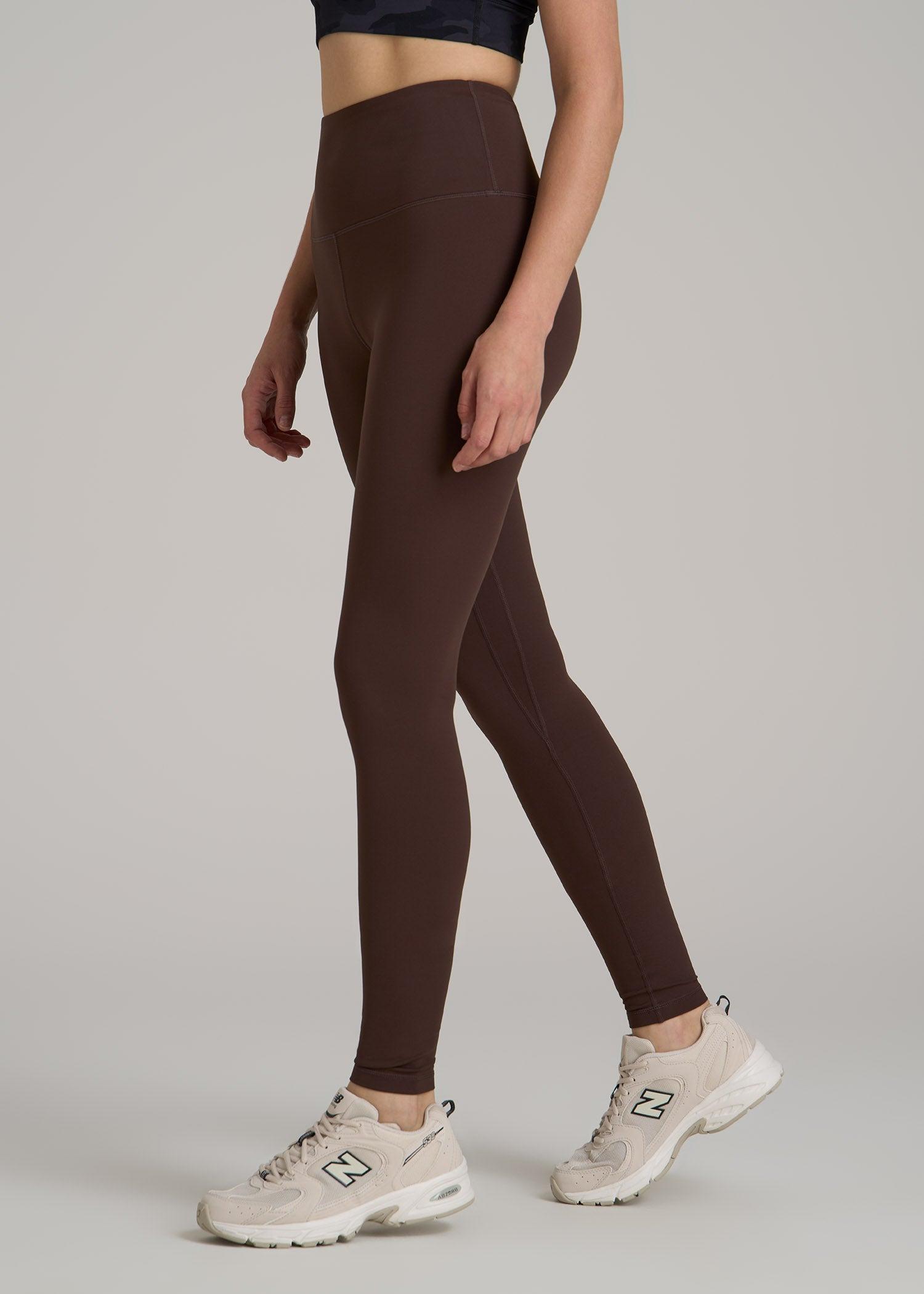 AT Balance High-Rise Leggings for Tall Women in Espresso Product Image