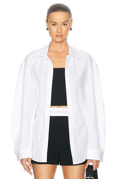 Ribbed Cami With Button Up Top Product Image