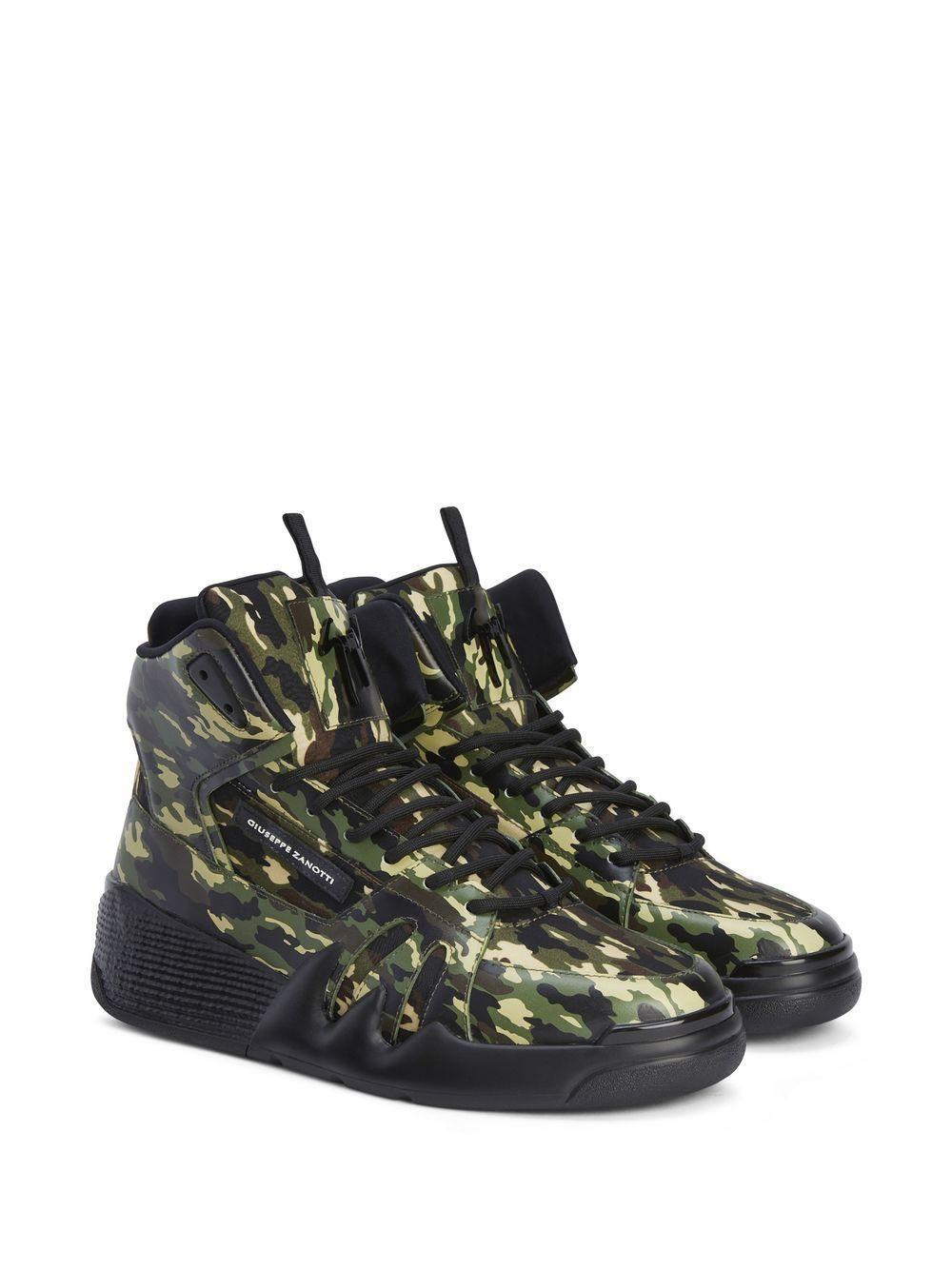 Talon camouflage high-top sneakers Product Image