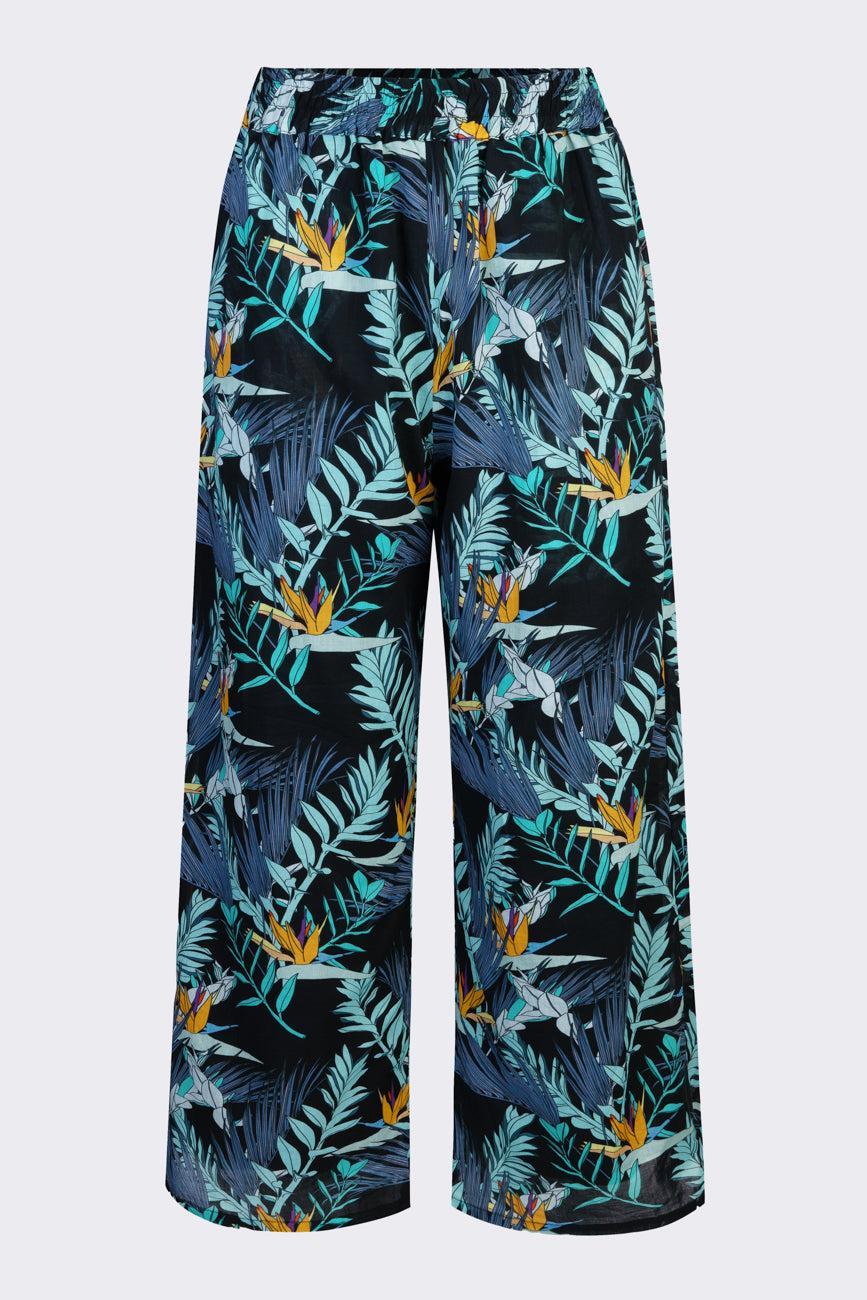 Luna Pant - Midnight Tropical Product Image