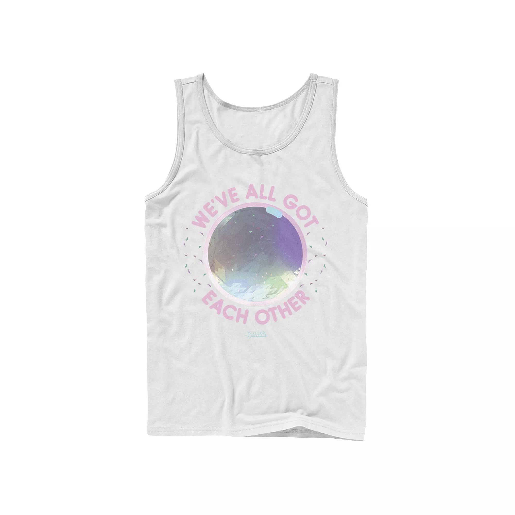 Men's Cartoon Network Steven Universe We've All Got Each Other Tank Top, Size: Large, Black Product Image