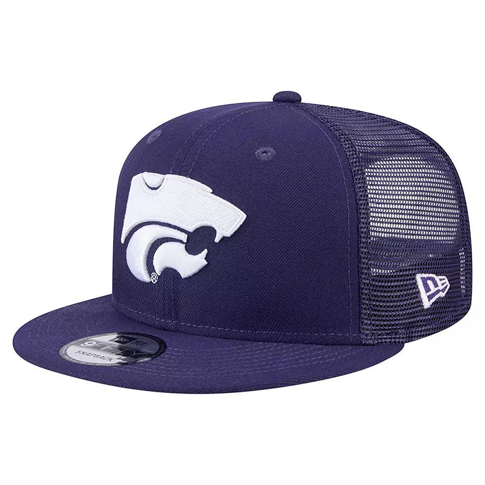 Mens New Era Kansas State Wildcats 9FIFTY Trucker Snapback Hat Product Image