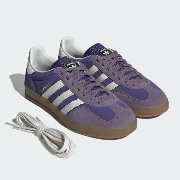 adidas Gazelle Indoor Shoes Collegiate Purple 4 Mens Product Image