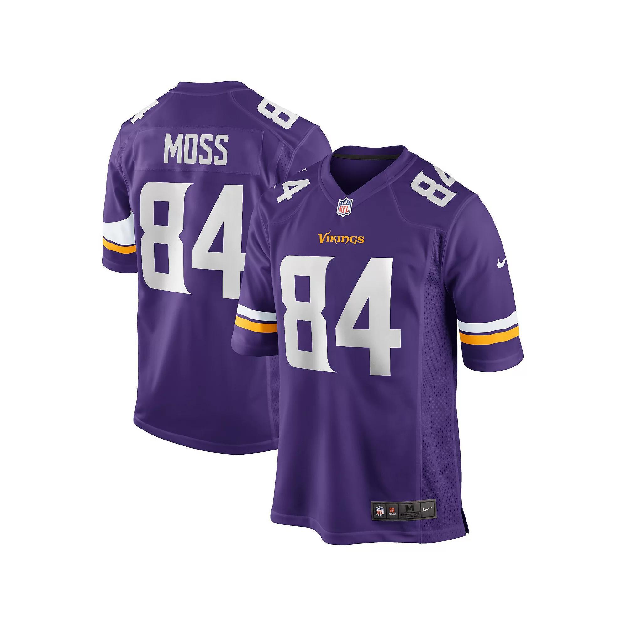 Men's Nike Randy Moss Purple Minnesota Vikings Game Retired Player Jersey, Size: Medium Product Image