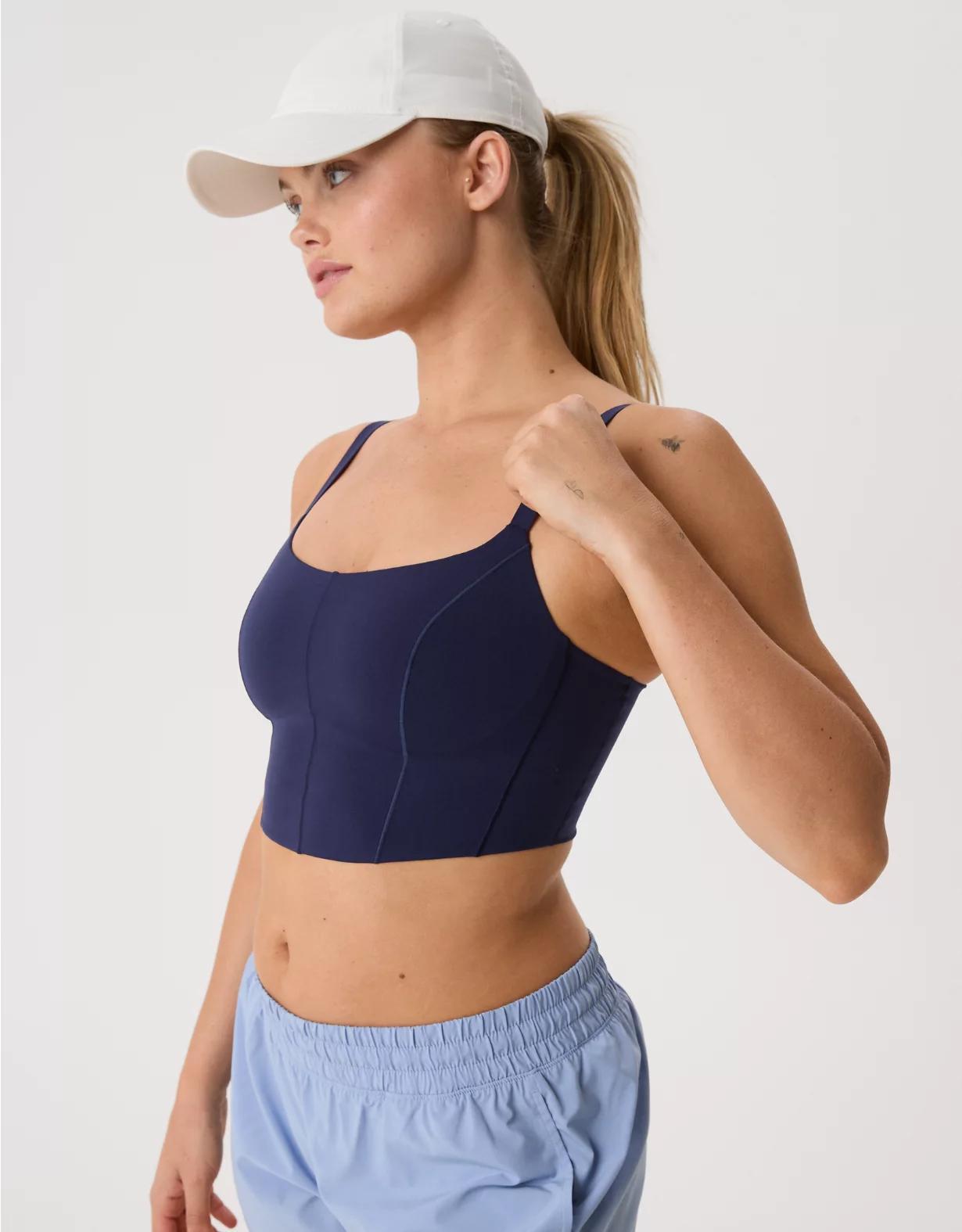 OFFLINE By Aerie Real Me Hold Up! Corset Sports Bra Product Image