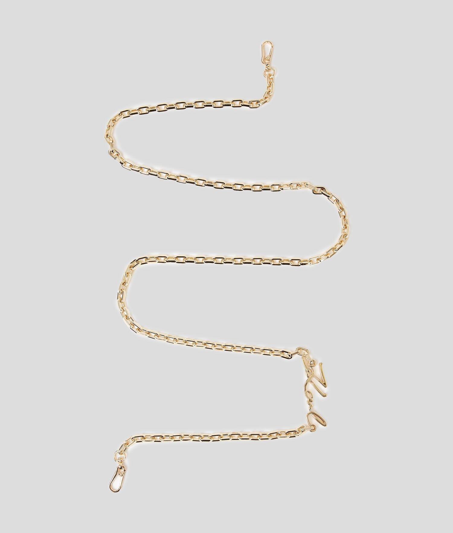 K/SIGNATURE CHAIN SHOULDER STRAP Product Image