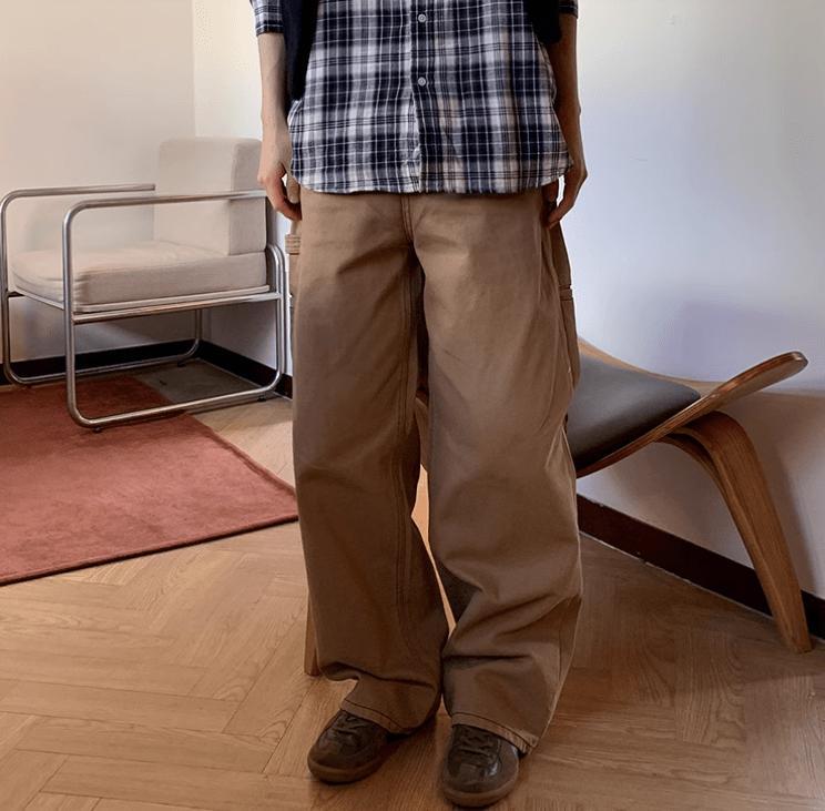 RT No. 11823 WORKWEAR RELAX STRAIGHT JEANS Product Image