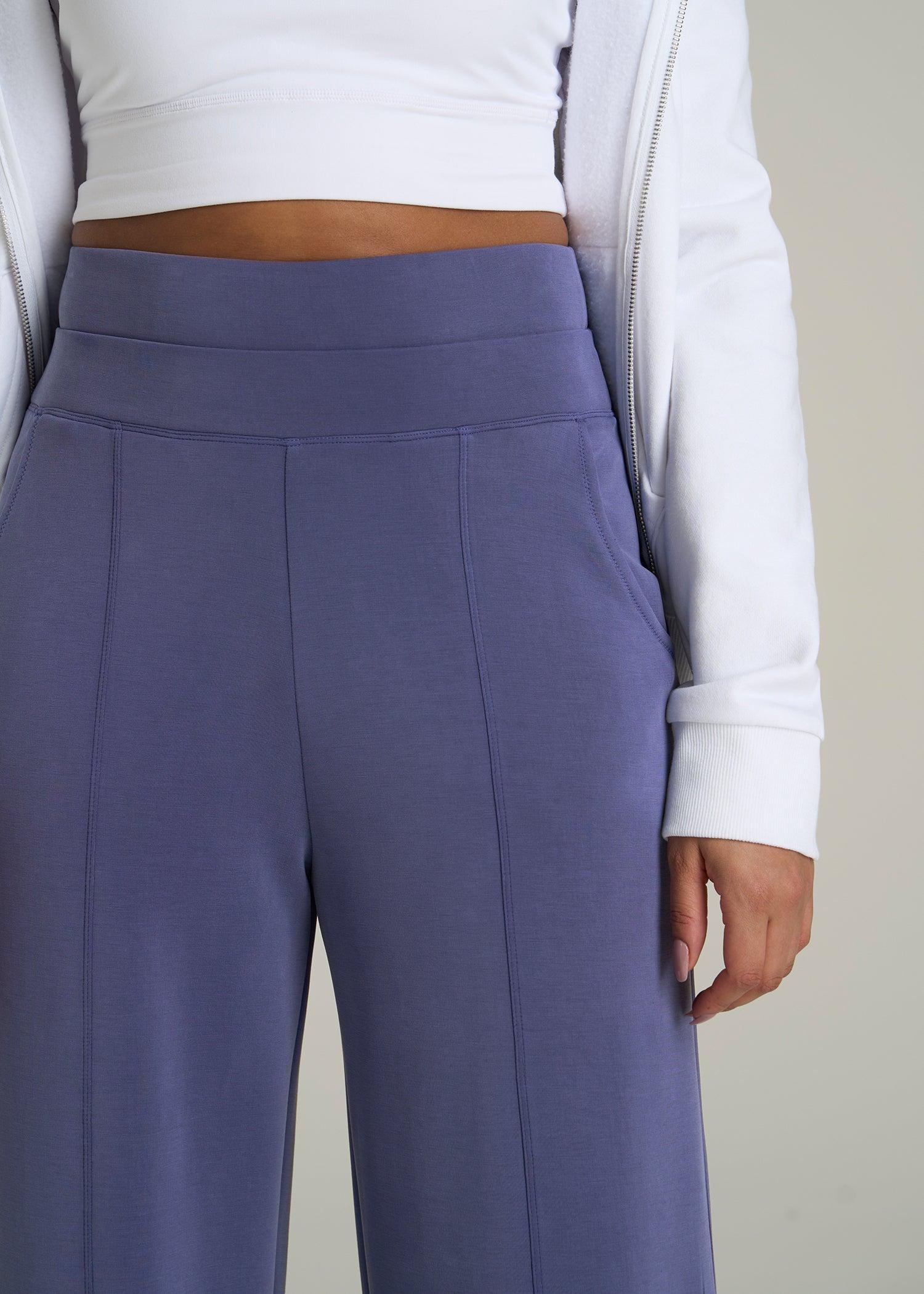 Soft Motion Wide Leg Ultra High Rise Pant for Tall Women in Future Dusk Product Image