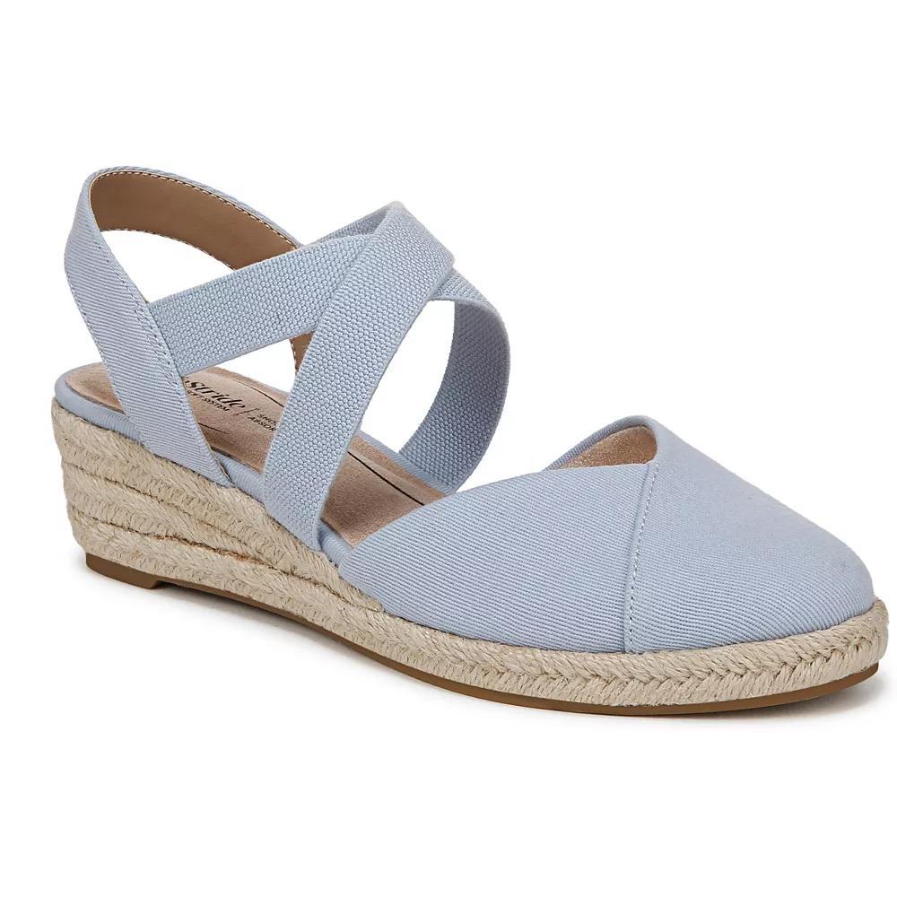 LifeStride Kimball Womens Espadrille Slip-On Wedges Product Image