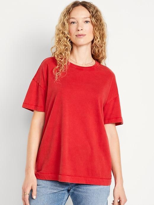 Oversized EveryWear Tunic T-Shirt Product Image