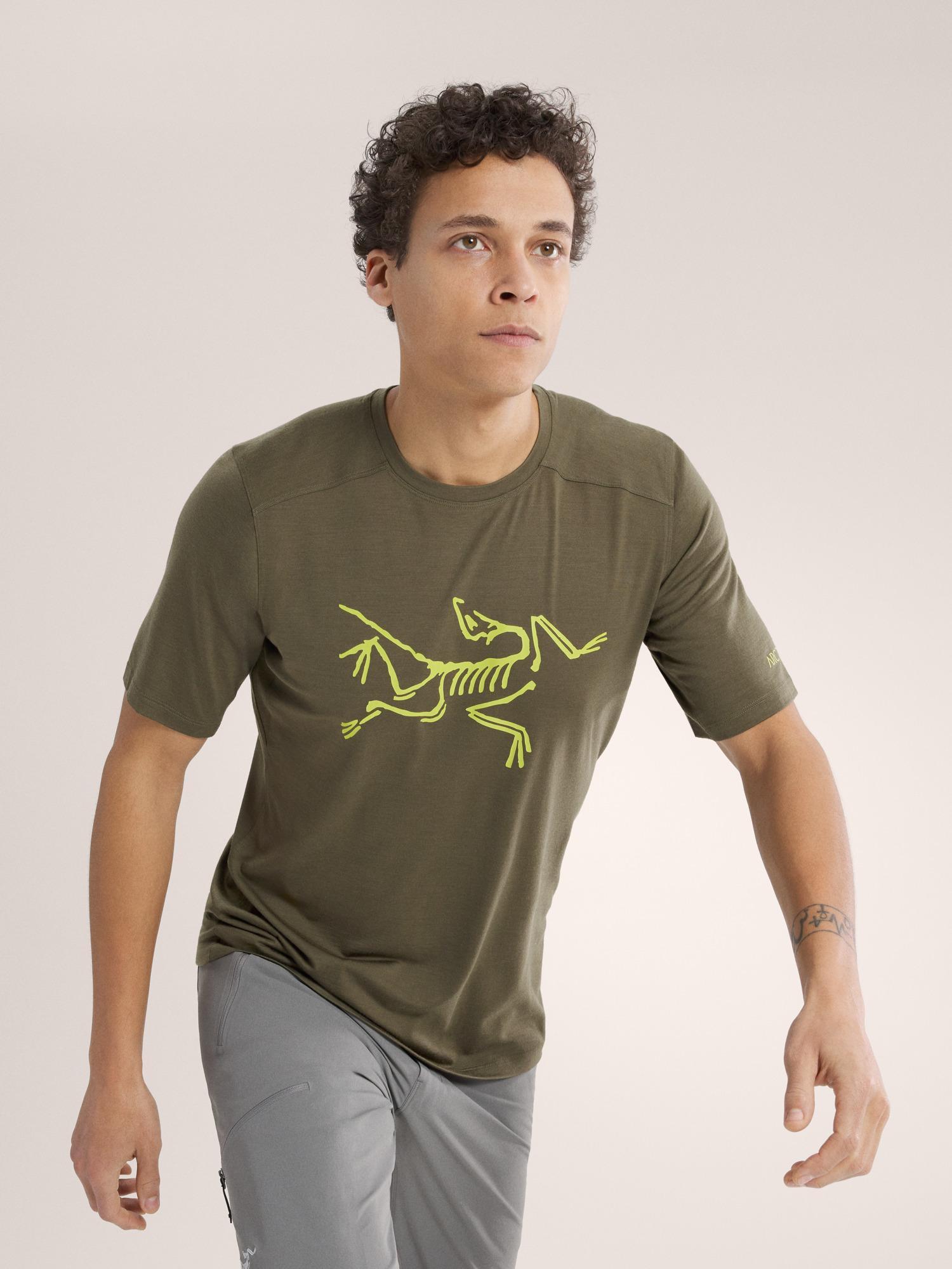 Ionia Merino Wool Logo Shirt SS Men's Product Image