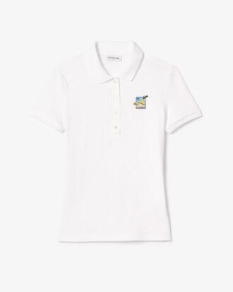Slim Fit Club Med Edition Stretch Polo Shirt Product Image