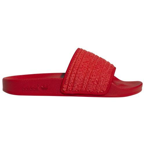 adidas Originals Womens Adilette Slides - Shoes Navy/Navy Product Image