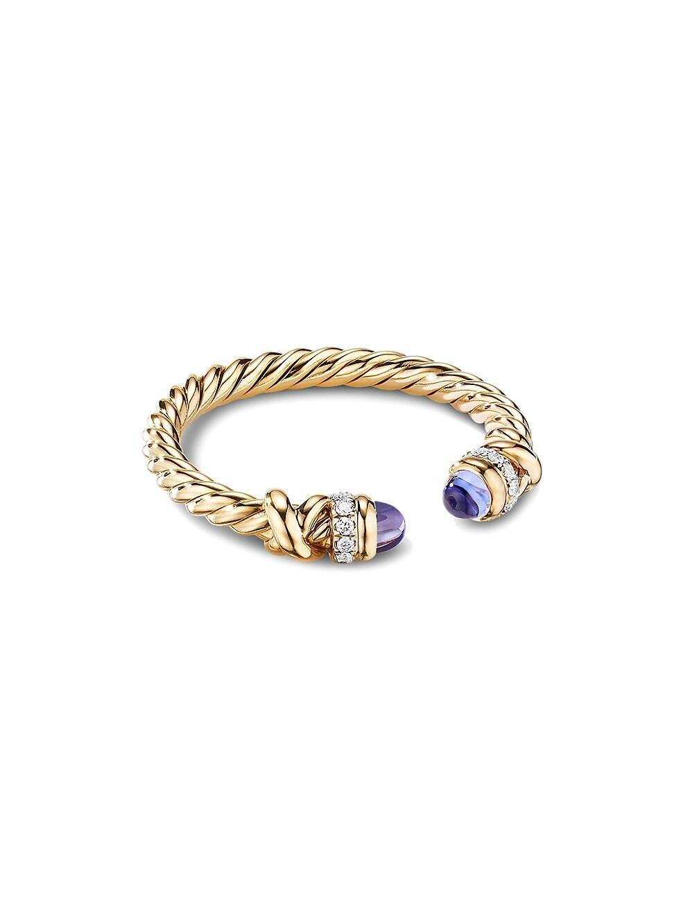 Womens Petite Helena Ring in 18K Yellow Gold Product Image