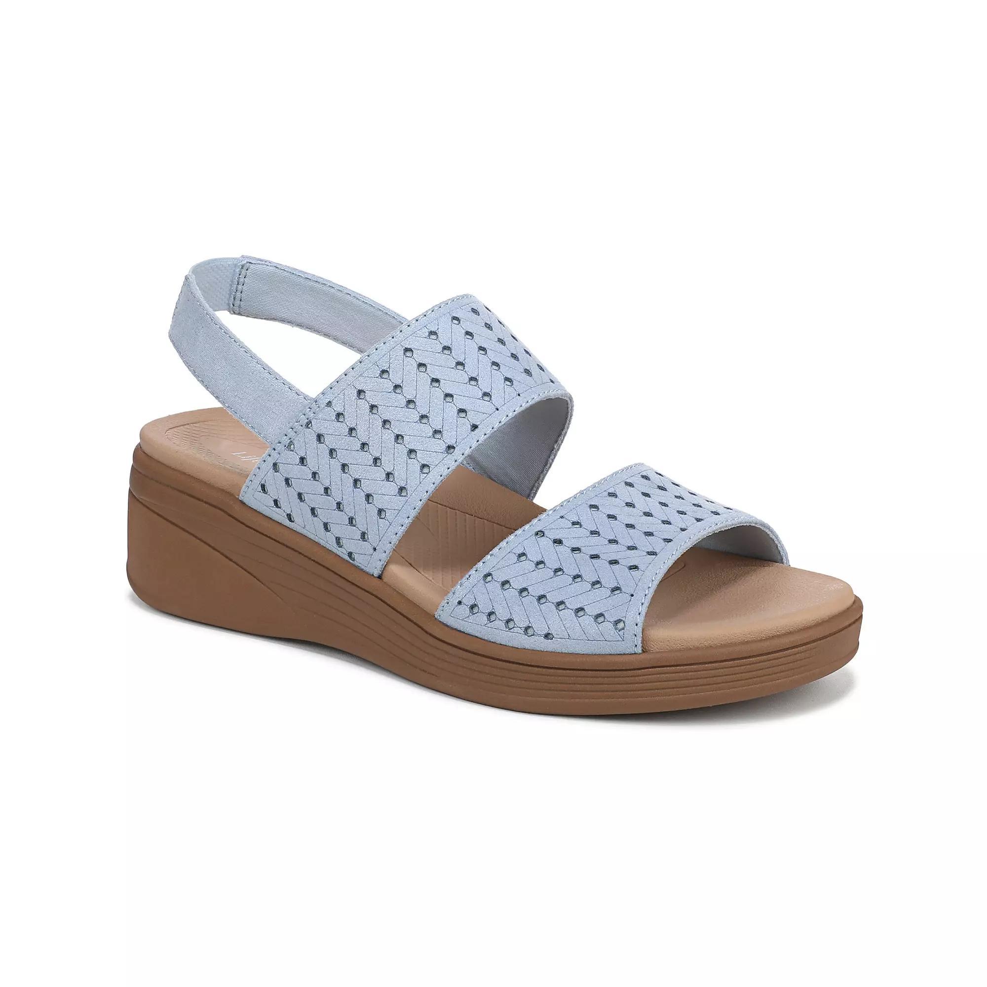 LifeStride Festive Women's Sandals, Size: 10, Skyway Blue Product Image