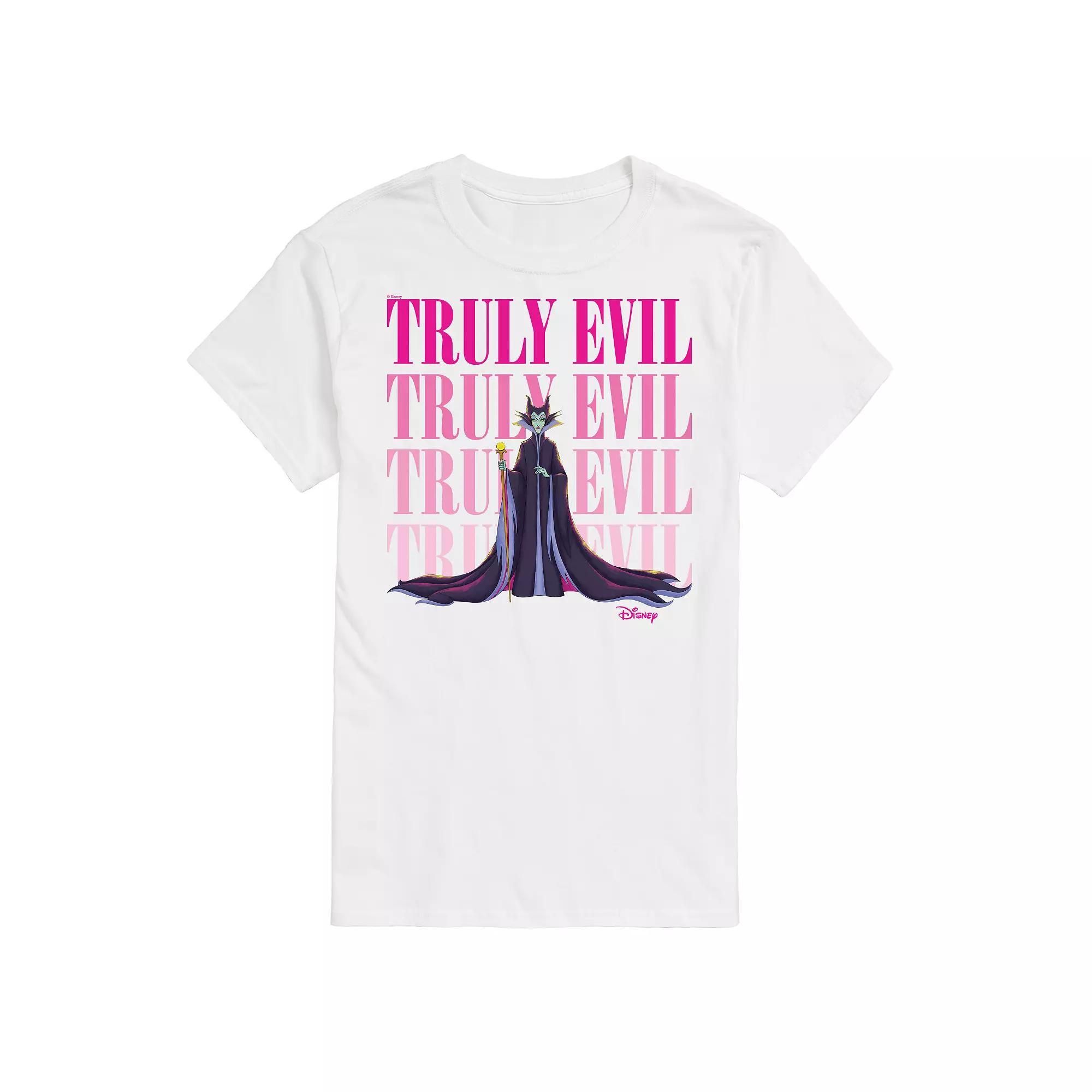 Disney Villains Maleficent Big & Tall Truly Evil Graphic Tee, Mens Product Image