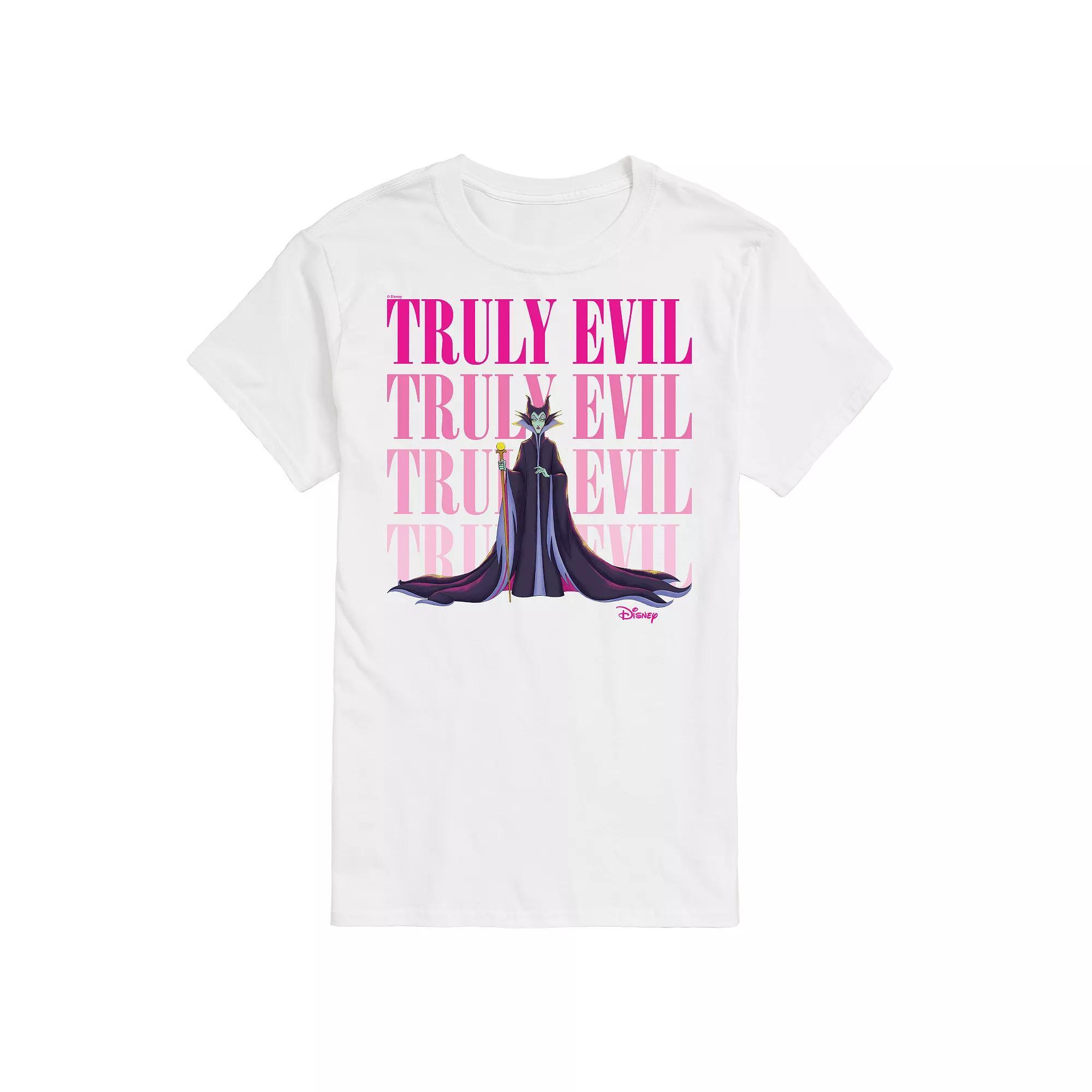 Disney Villains Maleficent Big & Tall Truly Evil Graphic Tee, Mens Product Image
