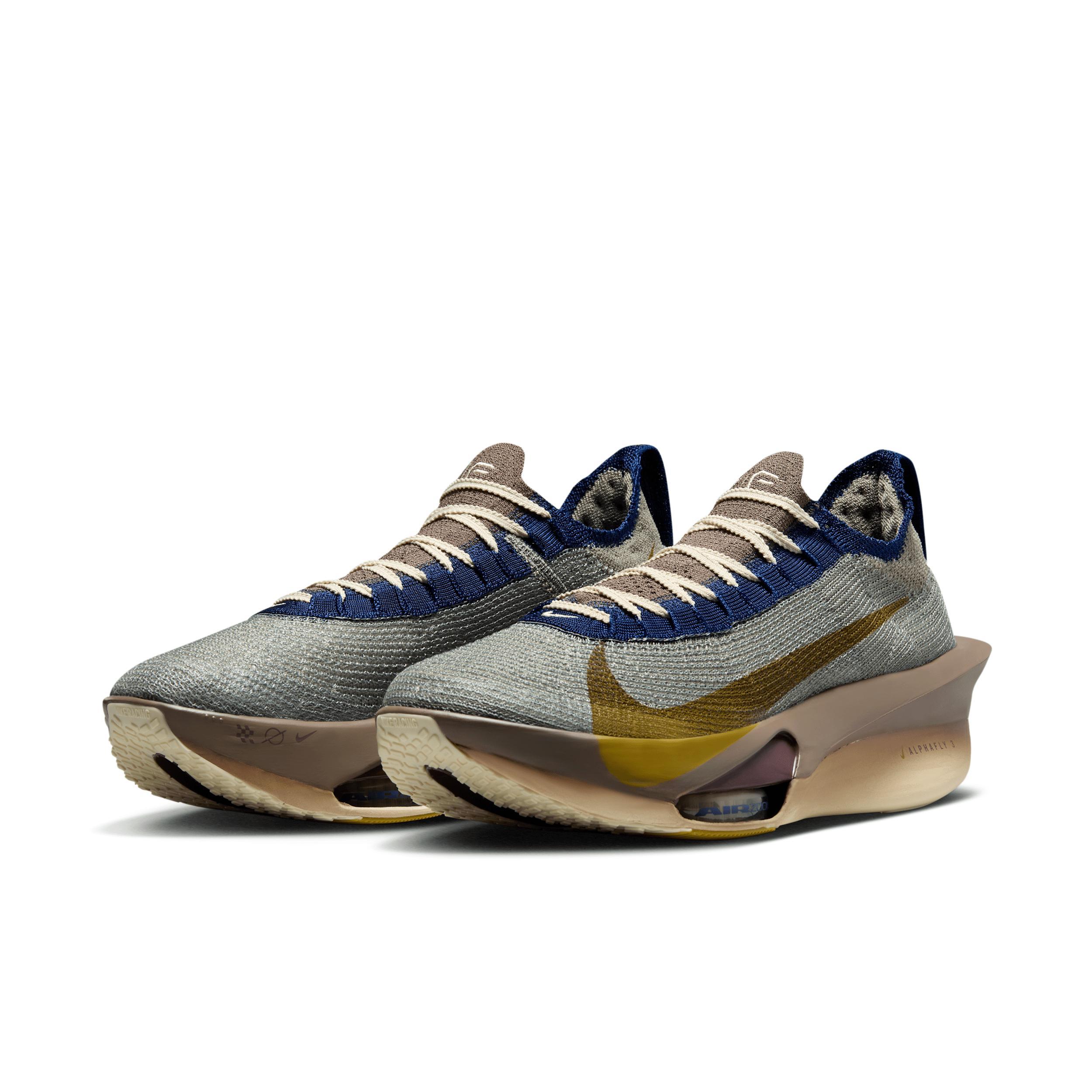 Nike Mens Alphafly 3 Premium Road Racing Shoes | HV4318-320 Product Image