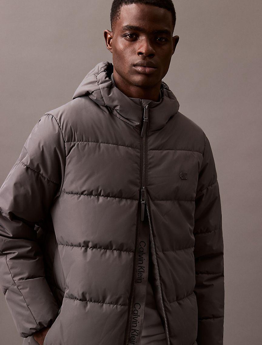 Heavyweight Hooded Long Puffer Coat Product Image