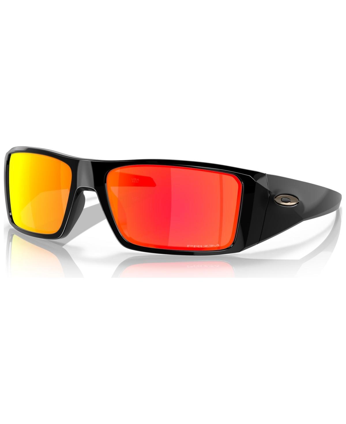 Men's Oakley Heliostat Sunglasses 0OO9231, Polished Black Product Image