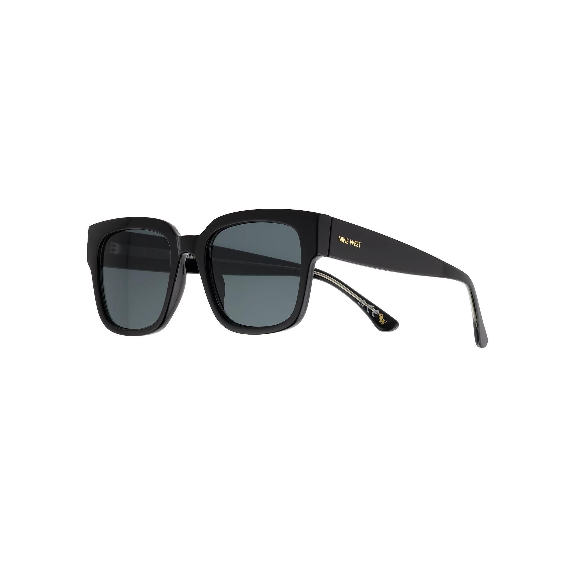 Womens Nine West Plastic Square Everyday Sunglasses Product Image