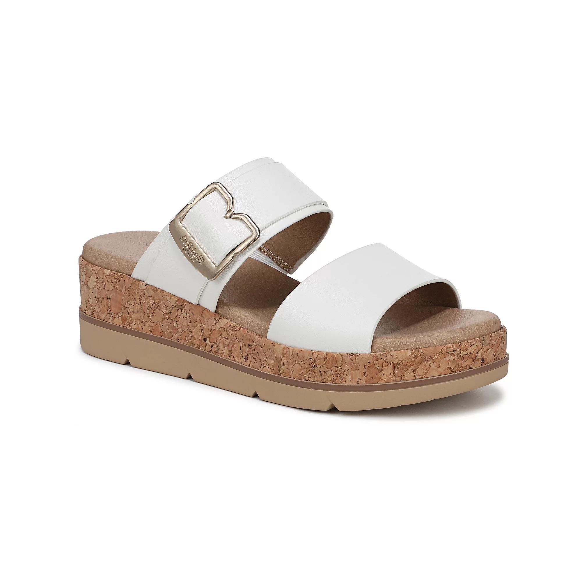 Dr. Scholl's Once More Women's Slide Sandals, Size: 8, White Product Image