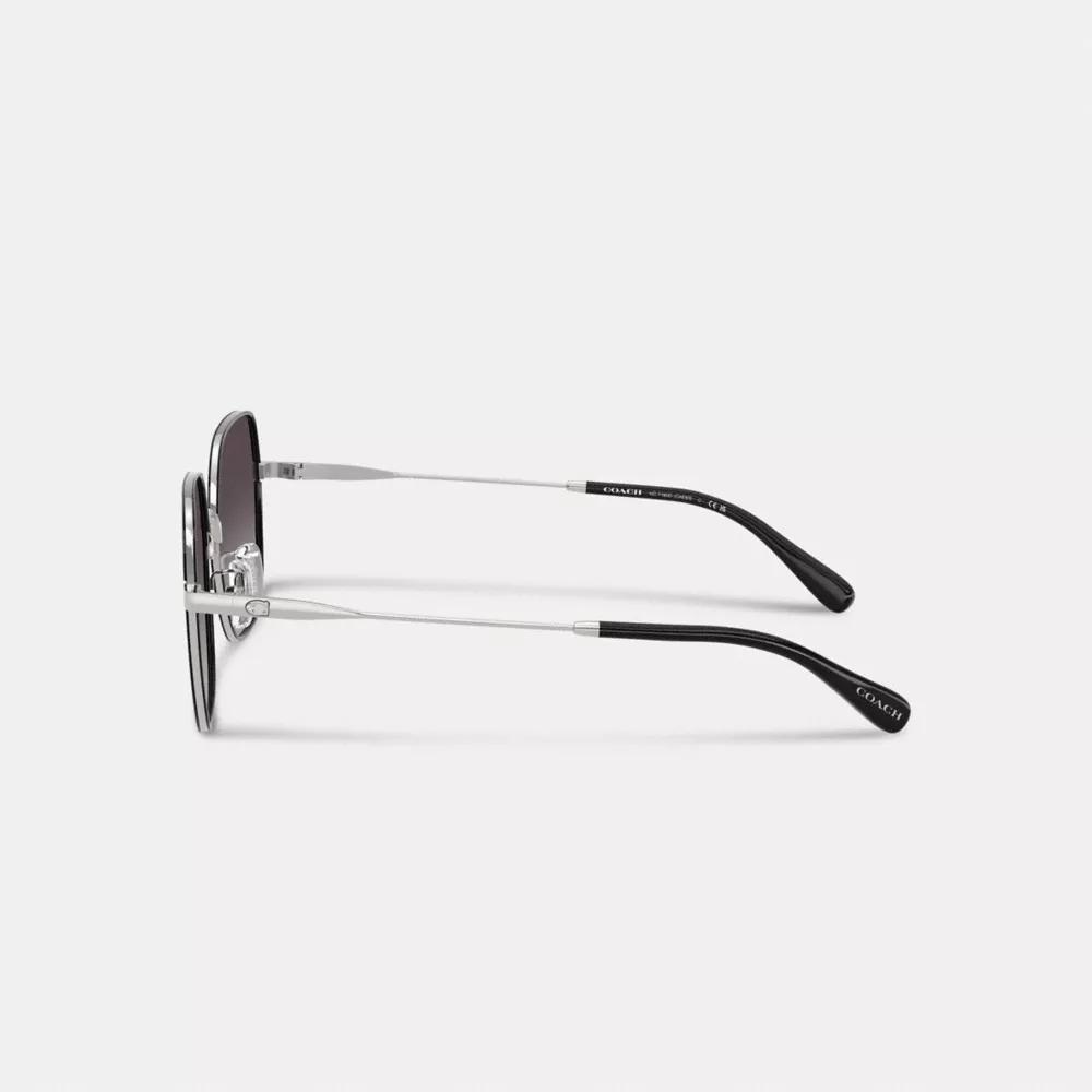 Metal Thin Square Sunglasses Product Image