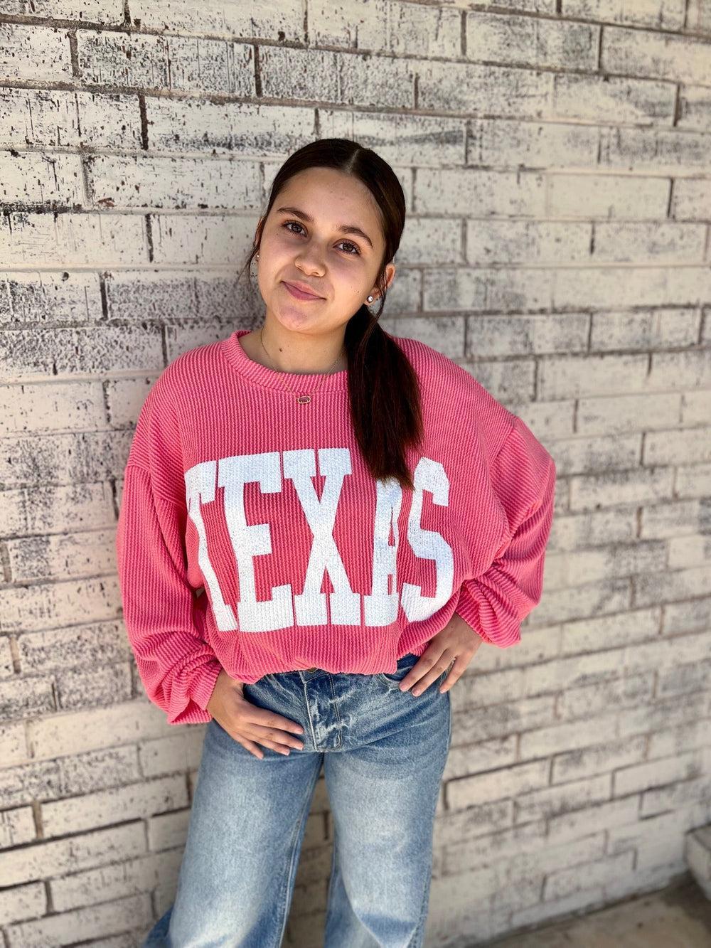 The Texas Graphic Sweatshirt (MULTIPLE COLORS) Product Image