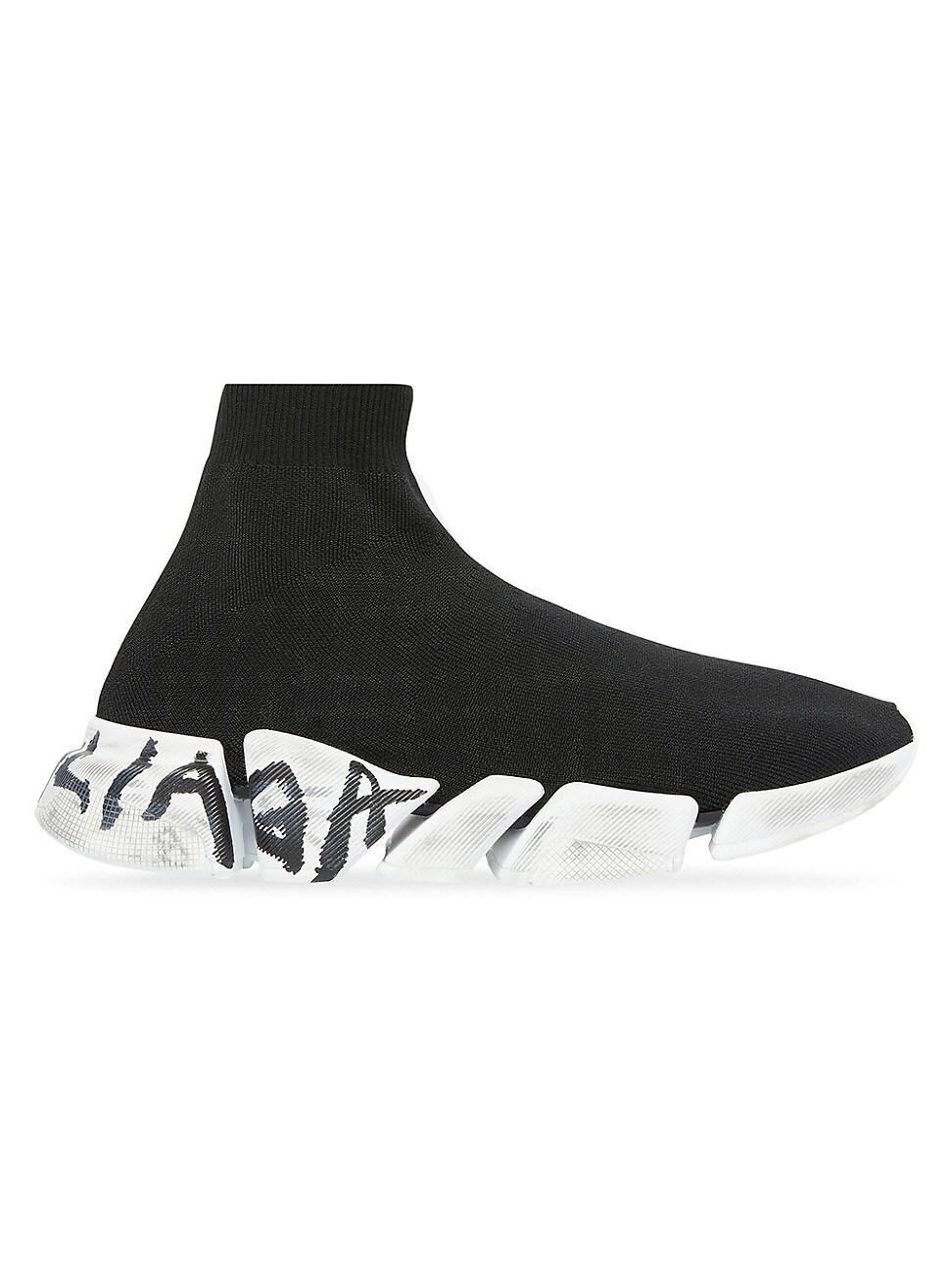 Mens Speed 2.0 Graffiti Recycled Knit Sneakers Product Image