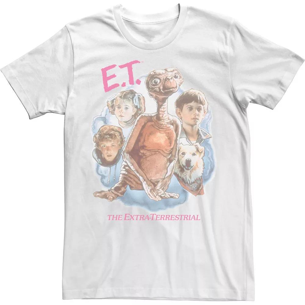 Men's Et The Extra Terrestrial Et Group 2 Group Shot Tee, Size: Small, White Product Image