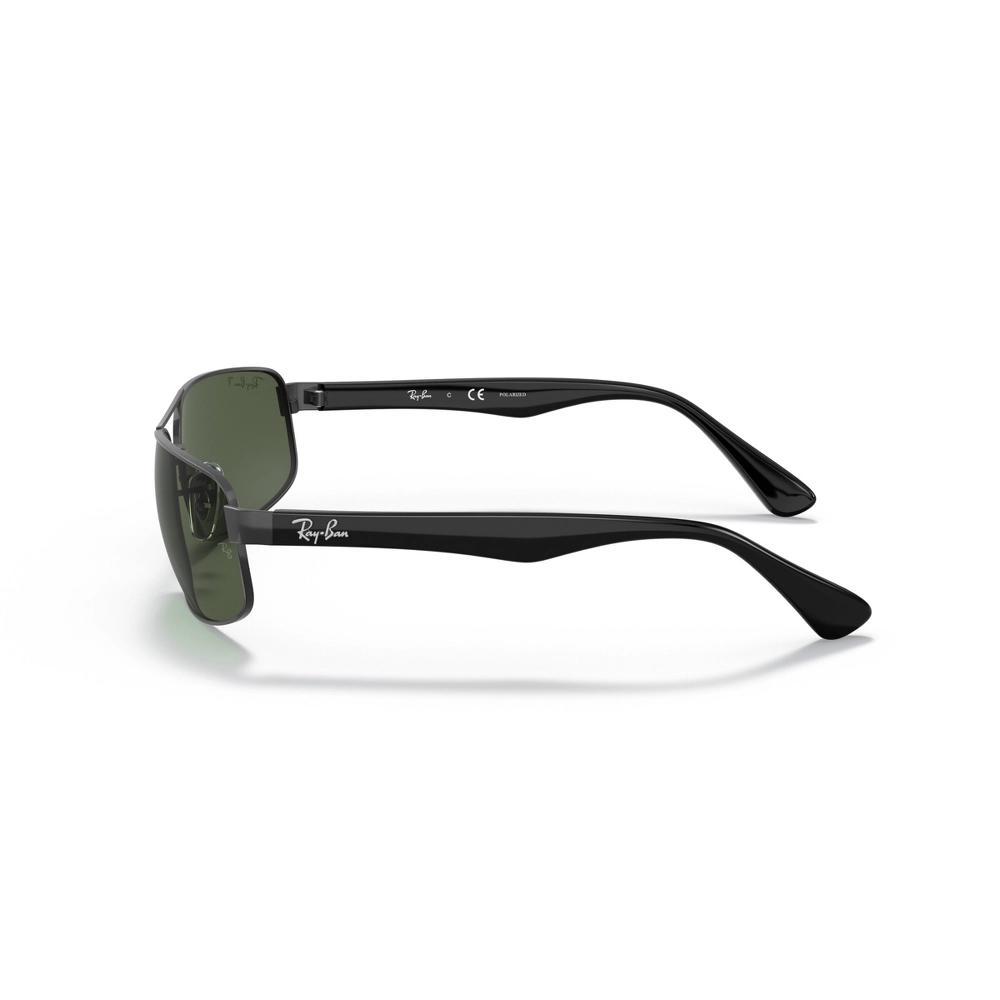 Ray-Ban Mens 0RB3445 61mm Rectangle Polarized Sunglasses Product Image