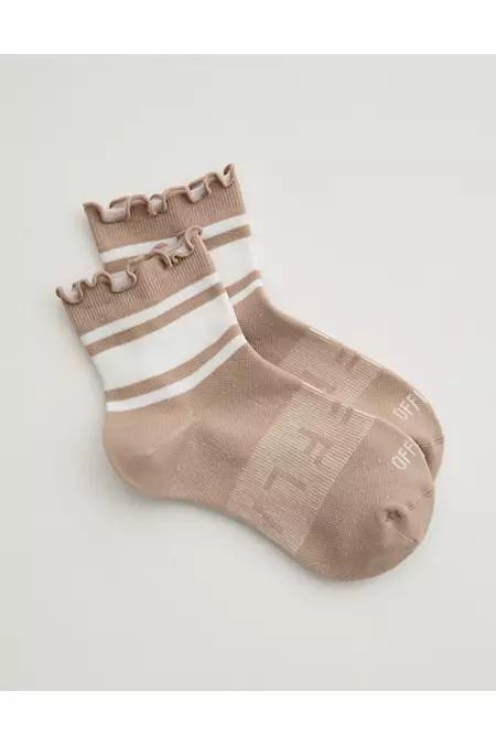 OFFLINE By Aerie Athletic Ruffle Sock Women's Product Image