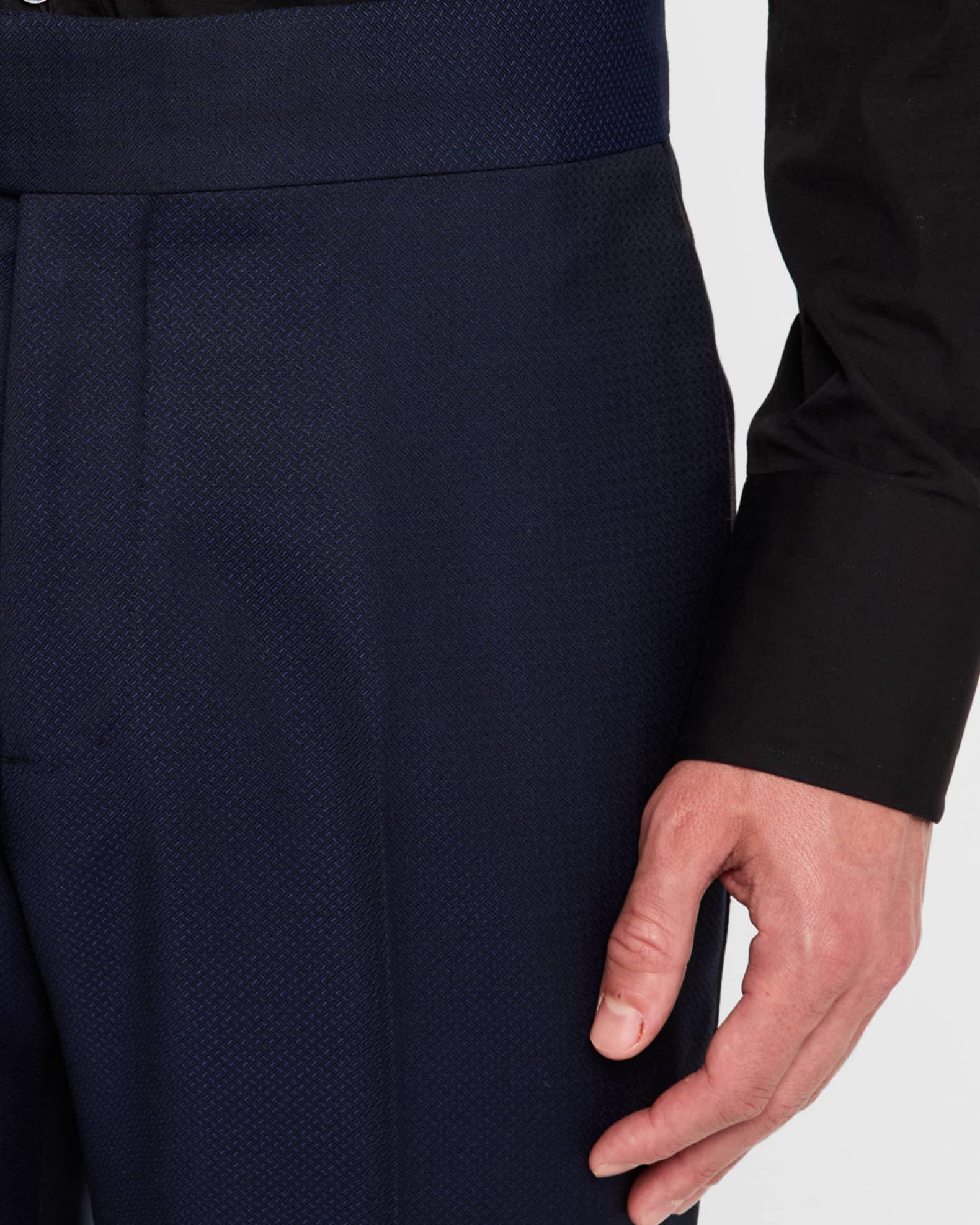 Men's Patterned Wool Peak Tuxedo Product Image