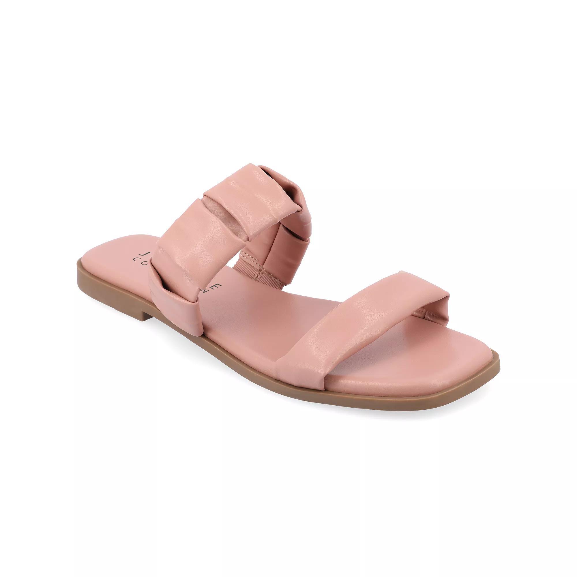 Journee Pegie Women's Tru Comfort Foam™ Sandals, Size: 7.5, Pink Product Image