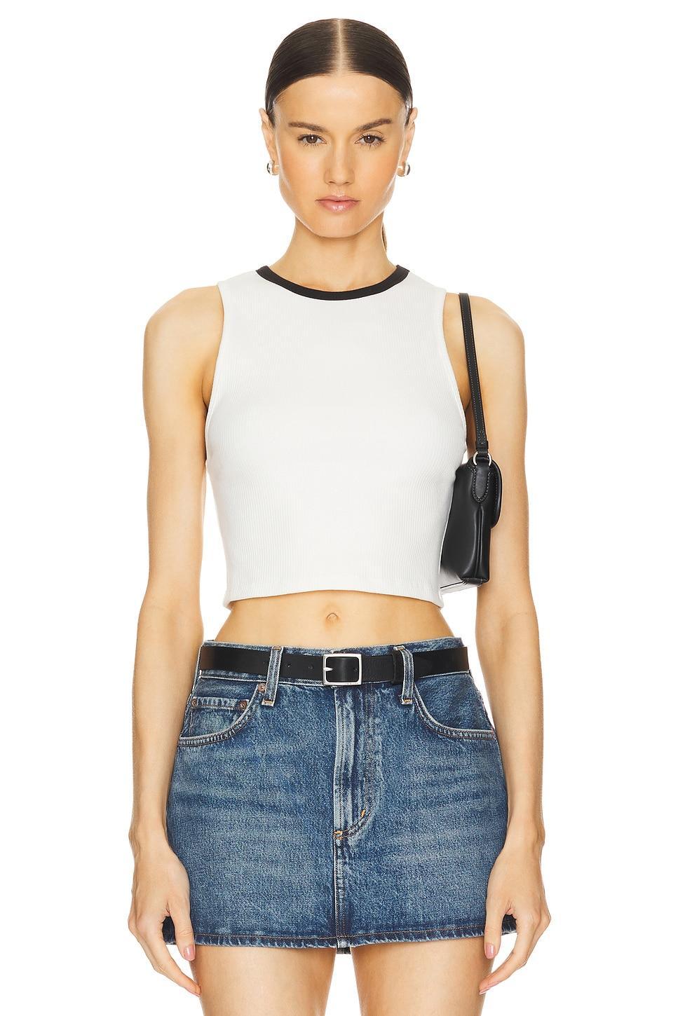 Andre Cropped Tank Alice + Olivia Product Image