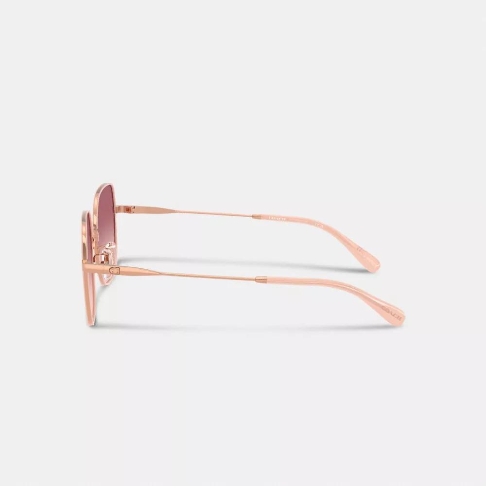 Metal Thin Square Sunglasses Product Image