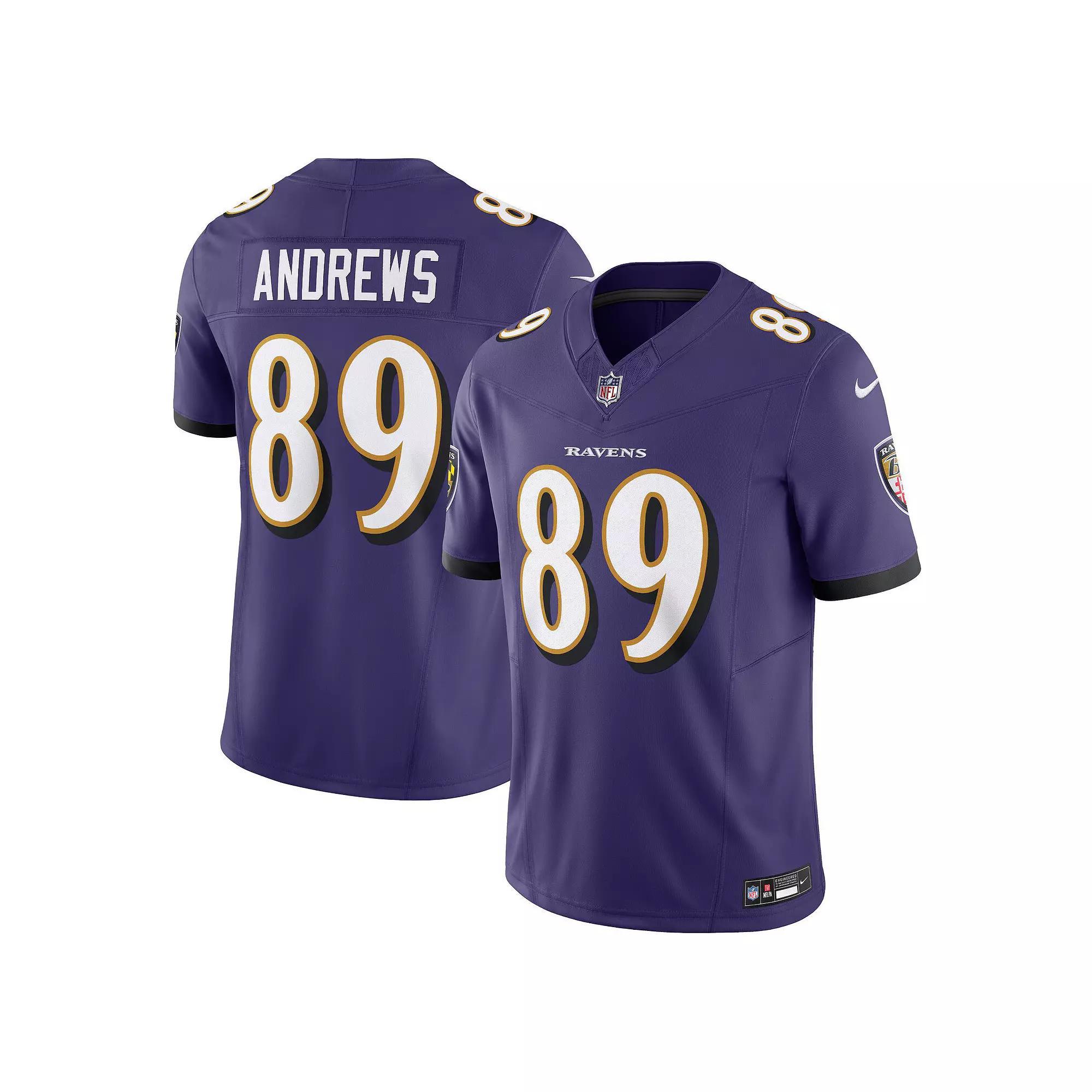 Mens Nike Mark Andrews Baltimore Ravens Vapor F.U.S.E. Limited Jersey Product Image