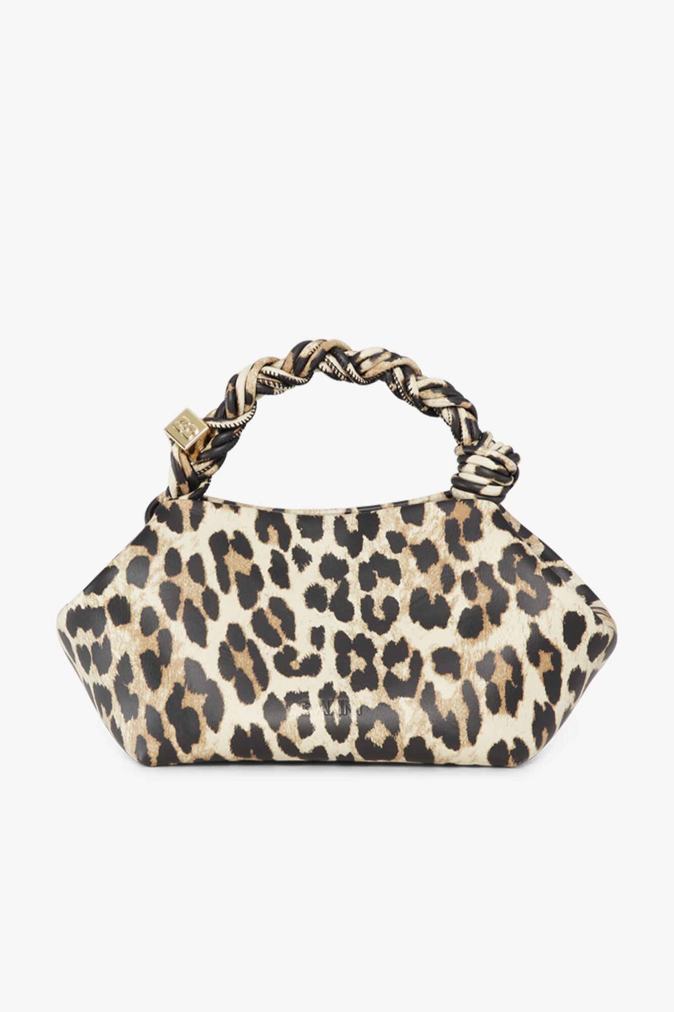 Leopard Small GANNI Bou Bag Product Image