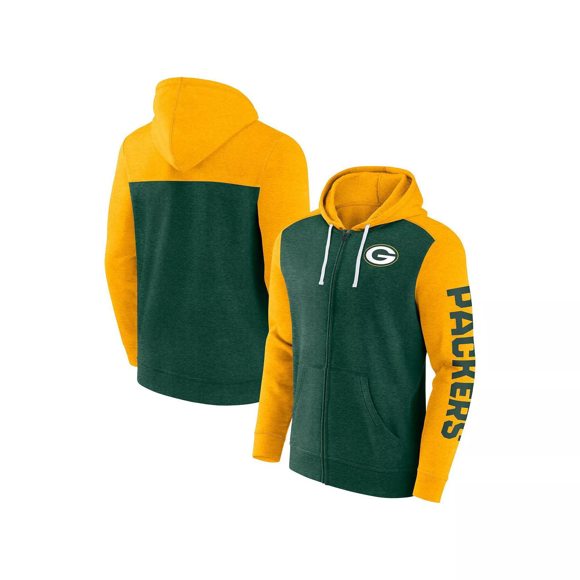 Mens Fanatics Branded Heather St. Louis s Down and Distance Full-Zip Hoodie Product Image