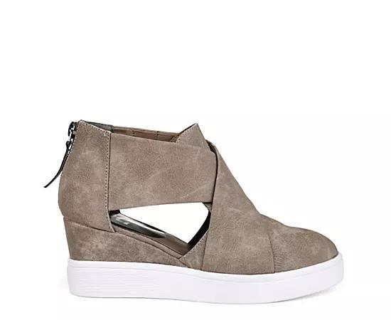 Journee Collection Womens Seena Wedge Sneaker Product Image