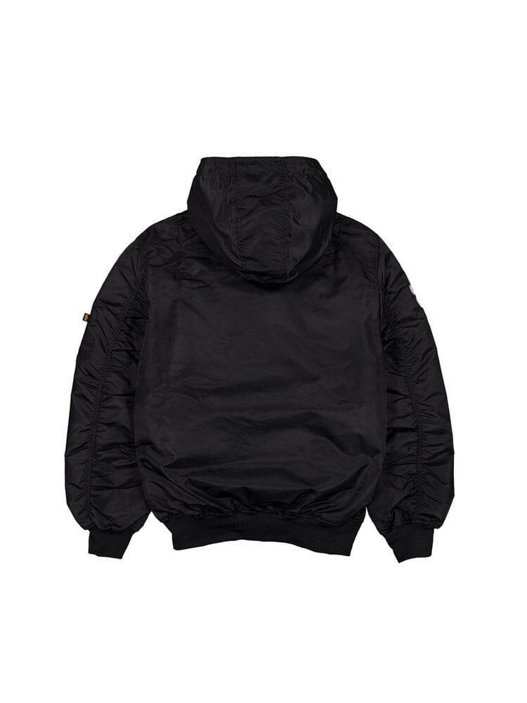 CHICAGO BULLS X ALPHA X NEW ERA L-2B HOODED BOMBER JACKET Product Image
