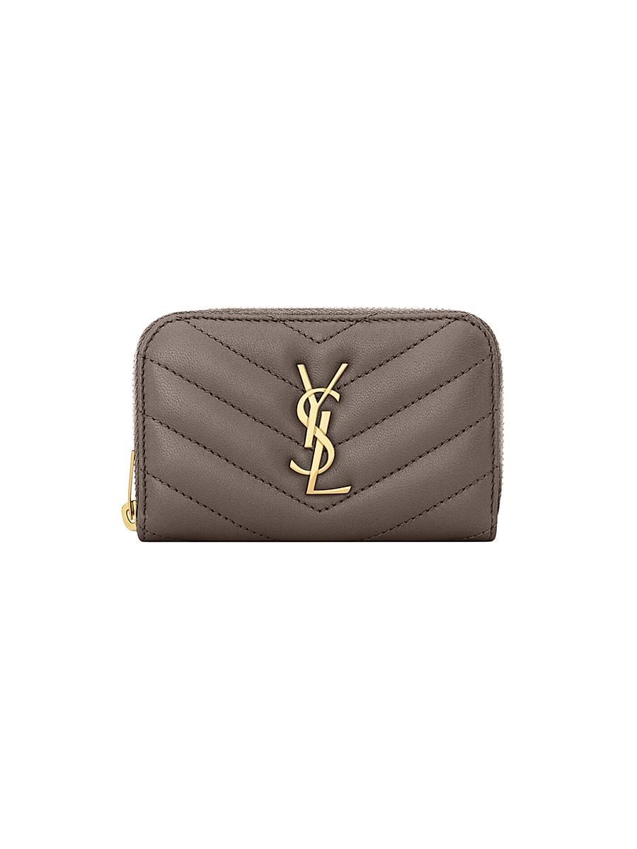 Womens Cassandre Change Purse in Lambskin Product Image