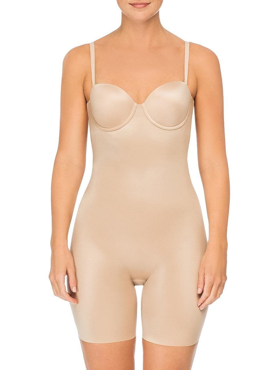 Spanx Suit Your Fancy Strapless Convertible Underwire Mid-Thigh Bodysuit Product Image