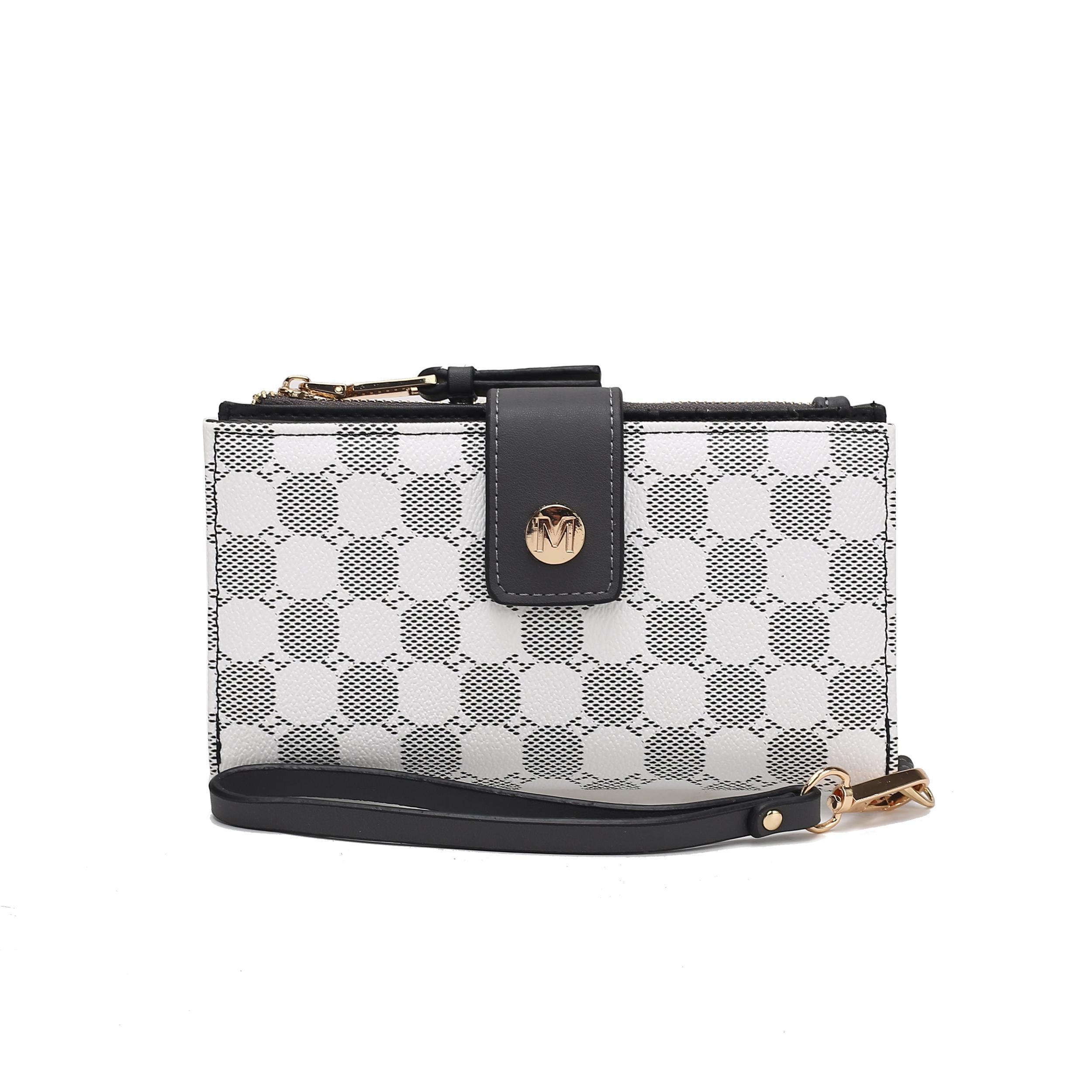 MKF Collection Women's Solene Monogram Wristlet Female Product Image
