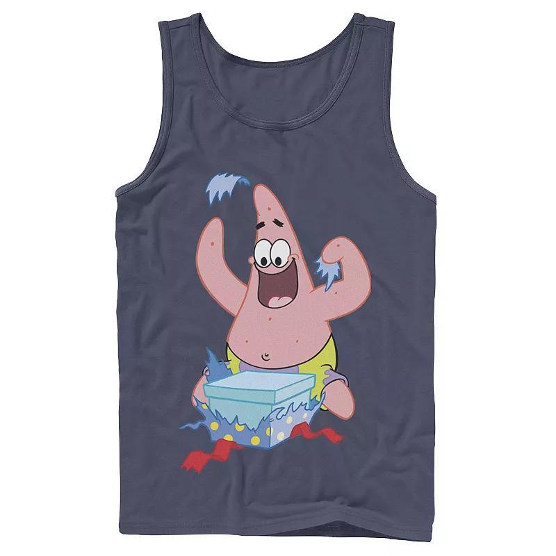Men's Nickelodeon SpongeBob SquarePants Patrick Star Holiday Tank Top, Size: Large, Black Product Image