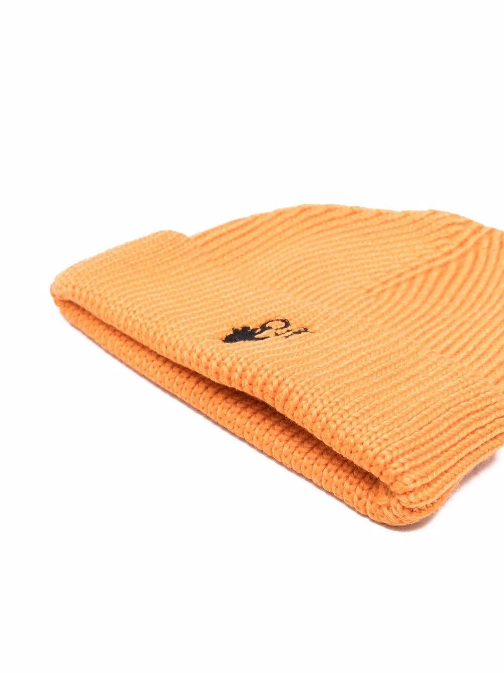 Hand Off ribbed beanie Product Image