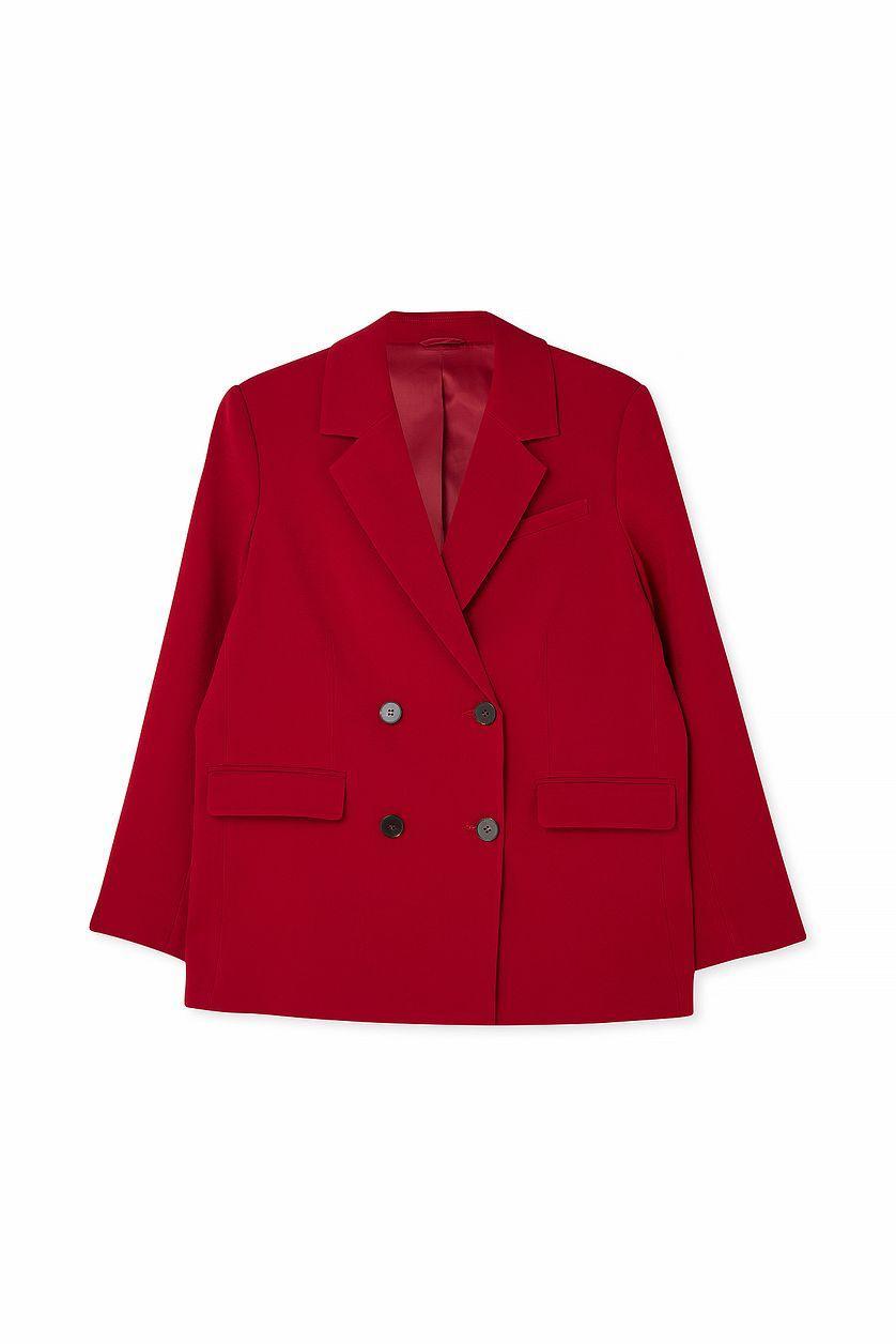 Oversized Double Breasted Blazer Product Image