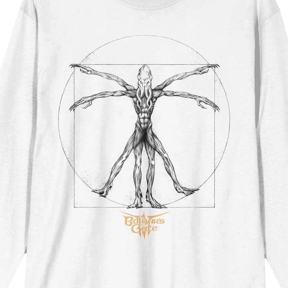 Men's Dungeons & Dragons Monster Graphic Tee, Size: Medium, White Product Image
