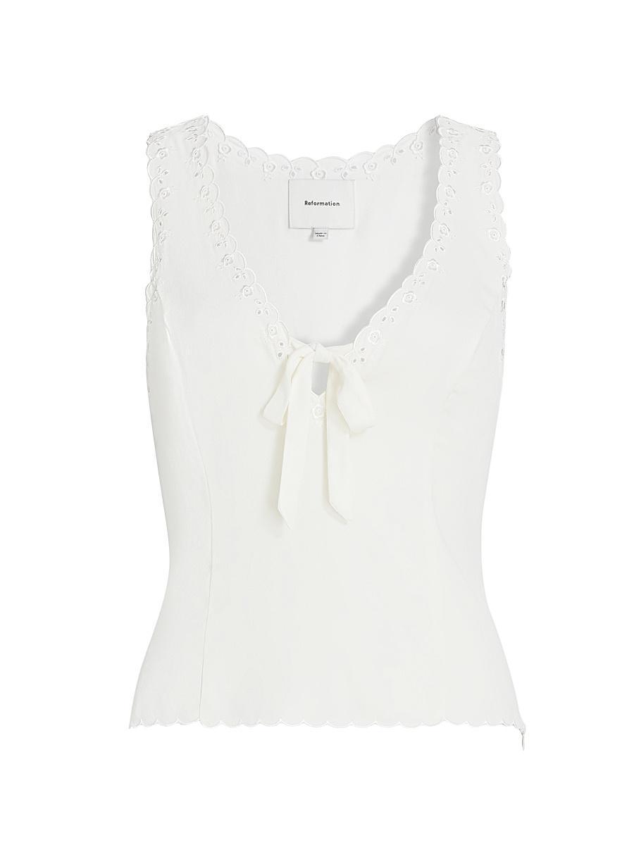 Womens Marlena Eyelet Top Product Image